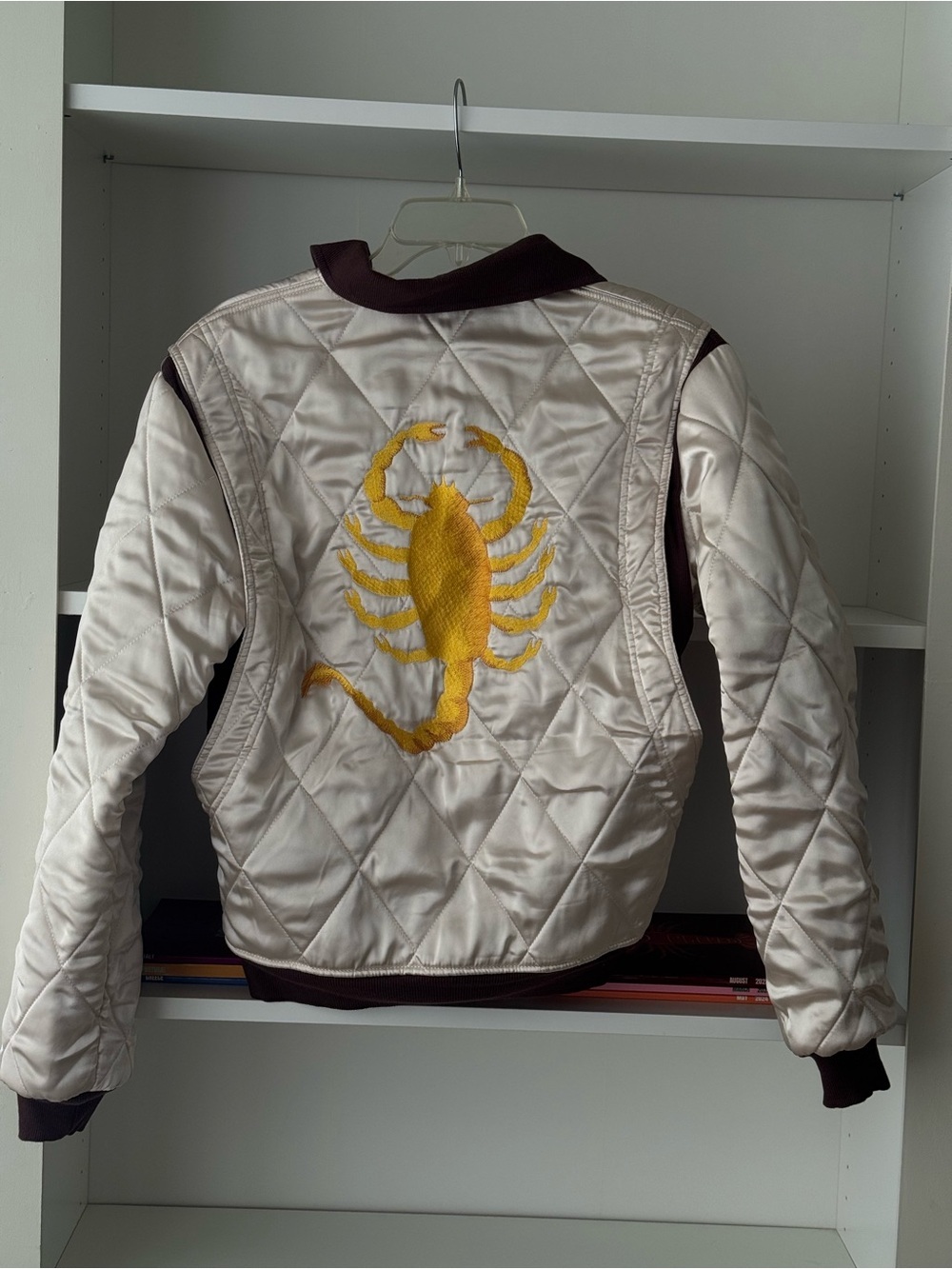 Rare Ryan Gosling Drive Scorpion Bomber Jacket - Picture 2 of 7
